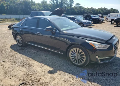 2019 Genesis G90 Premium из США, поврежденный, VIN KMTF34JA2KU061640